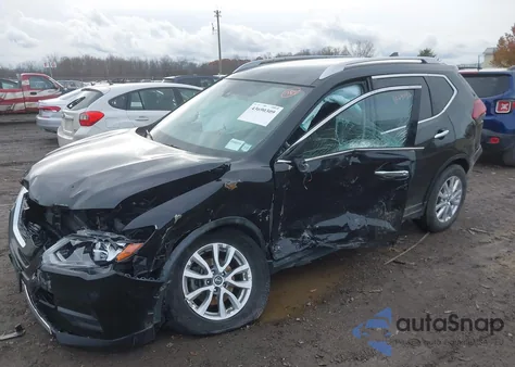 2020 Nissan Rogue Sv Intelligent Awd из США, поврежденный, VIN JN8AT2MV1LW135541